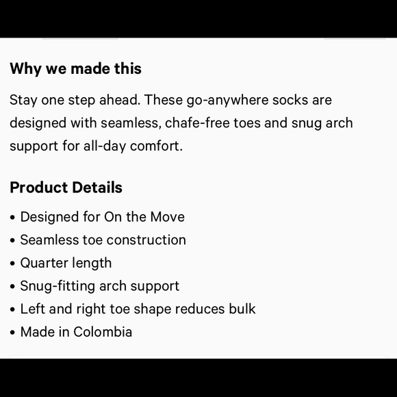 ❗️clearance❗️Lululemon Socks 2 pairs S/M - Picture 5 of 7